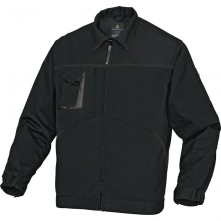 Montérková blúza DELTA MACH 2 NEW zips vrecká pri páse a na prsiach čierno/sivá
