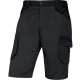 Montérkové krátke nohavice DELTA MACH 2 Generácia 3 PES/BA šikmé vrecká na páse a vrecká na stehnách čierne