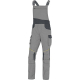 Montérkové nohavice MACH CORPORATE NEW náprsenkové sletlo sivé / tmavo sivé veľkosť 3XL