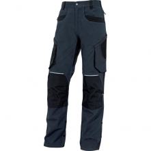 Montérkové nohavice MACH ORIGINALS do pása modr/čierne veľkosť L