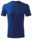 Tričko Classic 160 bavlna okrúhly priekrčník trup bez švov kráľovská modrá