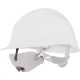 Okuliare FUEGO pre ochranné prilby DELTA PLUS skladacie stráničky UV400 číre