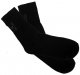 Ponožky Thermomax froté hrubé čierne veľkosť 46 - 47