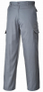 Nohavice COMBAT pánske do pásu s vreckami sivé veľkosť 36 "- L