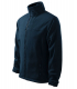 Mikina Jacket 280 pánska fleece antipeeling stojačik vrecká na zips tmavo modrá