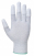 Rukavice  PU Fingertip ESD pylon-uhlík-PU bezešvé antistatické máčené špičky prstů šedé - dlaňová část A198GRR - Stránka sa otvorí v novom okne