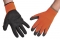 Rukavice Thermal Grip PES pletené zateplené akrylem máčené v latexu oranžovo-černé - Stránka sa otvorí v novom okne