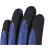 Rukavice DELTANOCUT® pletené 2x máčené nitrilem pružná manžeta modro-černé - detail špiček prstů - VECUT54BL10 - Stránka sa otvorí v novom okne