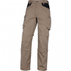 Pracovné nohavice DELTA PLUS MACH 5 SPRING 3 v 1 do pása materiál PES/BA skracovateľné nohavice na 2 dĺžky kaki