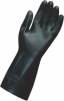 Rukavice MAPA TECHNI-MIX 415 neoprén/latex protišmykový reliéf v dlani chemicky odolné dĺžka 320 mm čierne