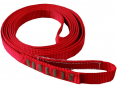 Slučka CXS AZ 900 kotevný viazací polyamidový popruh so šírkou 20 mm zošitý do kruhu dĺžka 1,2 m červená