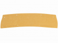 Potný pásik Rockman do prilby C6, C6R, E6, E6R, Ranger, Eleman dĺžka 215 mm hladená koža svetlý