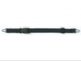 Podbradný pásik na ochrannú prilbu Schuberth 2-bodový textilný nastaviteľná dĺžka šírka 20 mm čierny