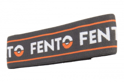Náhradný upínací textilný pásik pre nákolenník FENTO PRO 200 + 400 2 ks suchý zips čierny