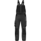 Montérkové nohavice DELTA PLUS MACH SPIRIT 3 s náprsenkou a zipsom PES/BA zosilnené kolená a rozkrok sivo/čierne
