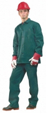 Montérkový komplet STANDARD blúza a nohavice do pása zelený veľkosť 58