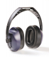 Mušľové chrániče sluchu Hellberg EH 12 upevnenie cez temeno modro/čierne