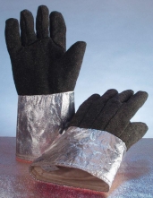 Rukavice prstové teplu odolné do 1000°C dlhé