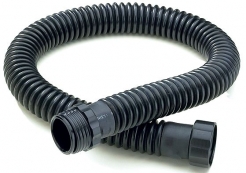 Gumová hadica k filtračno-ventilačným jednotkám PROFLOW, TORNADO, DURAFLOW, AUTOFLOW čierna