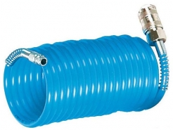 Hadica tlaková špirálová CleanAIR® Pressure polyuretánová 10 m modrá