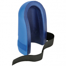 Nákolenník ULTRA materiál tvarovaný penový PU vonkajšok tvrdený upínacie pásky so suchým zipsom modrý