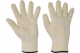 Päťprstové rukavice CERVA OVENBIRD 27 Nomex/Kevlar/BA dvojvrstvové teplu odolné 350 °C dĺžka 27 cm biele