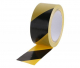 Páska samolepící normovaná PP vymezovací na hranu, schod, snížený průchod, 50 cm x 66 m žluto/černá