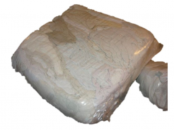 Čistiace handry bavlna párané balenie 10 kg biele