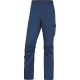 Montérkové nohavice DELTA Panostyle PANOSTRPA do pása materiál PES/BA/elastan 240g modro/červené