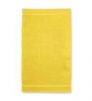 Uterák Malfini Terry Towel bavlna 450g dekoratívna bordúra 50 x 100 cm jednofarebný mäkký nasiakavý žltý