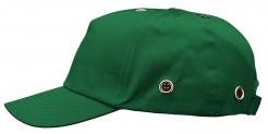 Čiapka so škrupinou VOSS Cap Classic vzhľad bejzbalky vetracie otvory nastavenie suchým zipsom zelená