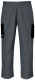 Montérkové nohavice PW CARBON do pása PES/BA 300g vsadené vrecká a vrecká na stehnách sivo/čierne
