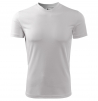 Športové tričko Malfini FANTASY 100% PES úplet Interlokové pique krátke rukávy biele