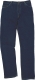 Nohavice DELTA DALLAS dámske pás 100% bavlna rovný džínsový vrecká na páse a na zadku strih tmavomodrý denim