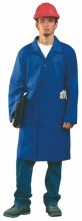 Pracovný plášť CXS VENCA trojštvrťová dĺžka s vreckami stredne modrý