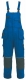 Montérkové nohavice ORION KRYŠTOF s náprsenkou modro/čierne