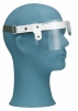 Ochranný očný štít OKULA ŠP 6 vrátane jednoduchej obvodovej pásky plexisklo dĺžka 90 mm číry