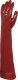 Rukavice Delta Plus VENITEX 600 bavlnený úplet máčaný v PVC dlhé 60 cm červené