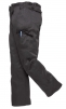 Nohavice COMBAT pánske do pása s vreckami čierne veľkosť 48" - 4XL