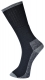 Ponožky pracovné PW SKATE akryl/nylon/PES balenie 3 páry zosilnené päty a špice čierno/sivé