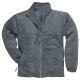 Mikina ARGYL HEAVY fleece zapínanie na zips sivá veľkosť XL
