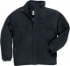 Mikina PW YUKON fleece prešívaná zateplená vrecká pri páse zapínanie na zips čierna