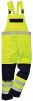 Nohavice BIZFLAME MULTI náprsenkové antistatické elektroodolné nehorľavé výstražné svietivo žlté/tmavomodré veľkosť XL