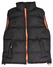 Vesta SEATTLE brúsený polyester zateplená čierno/oranžová veľkosť XL