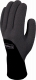 Rukavice Delta Plus HERCULE zateplené úplet akryl/polyamid dlaň a prsty potiahnuté penovým nitrilom čierne