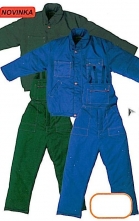 Montérkové nohavice MACH WINTER s náprsenkou zateplené modré veľkosť XXL