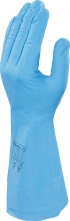 Rukavice DELTA PLUS NITREX 830 nitrilové 330 mm hrúbka 0,2 mm vnútorné flokovanie bavlnou modré