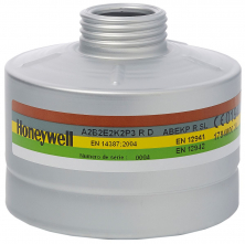 Filter Honeywell A2B2E2K2P3R D AL XL R40 / 1,7 proti plynům a párám a částicím se závitem 40 mm