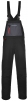 Montérkové nohavice TEXO SPORT s náprsenkou čierno/sivé veľkosť XL