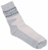 Ponožky hrubé SKI sivé veľkosť 41-42